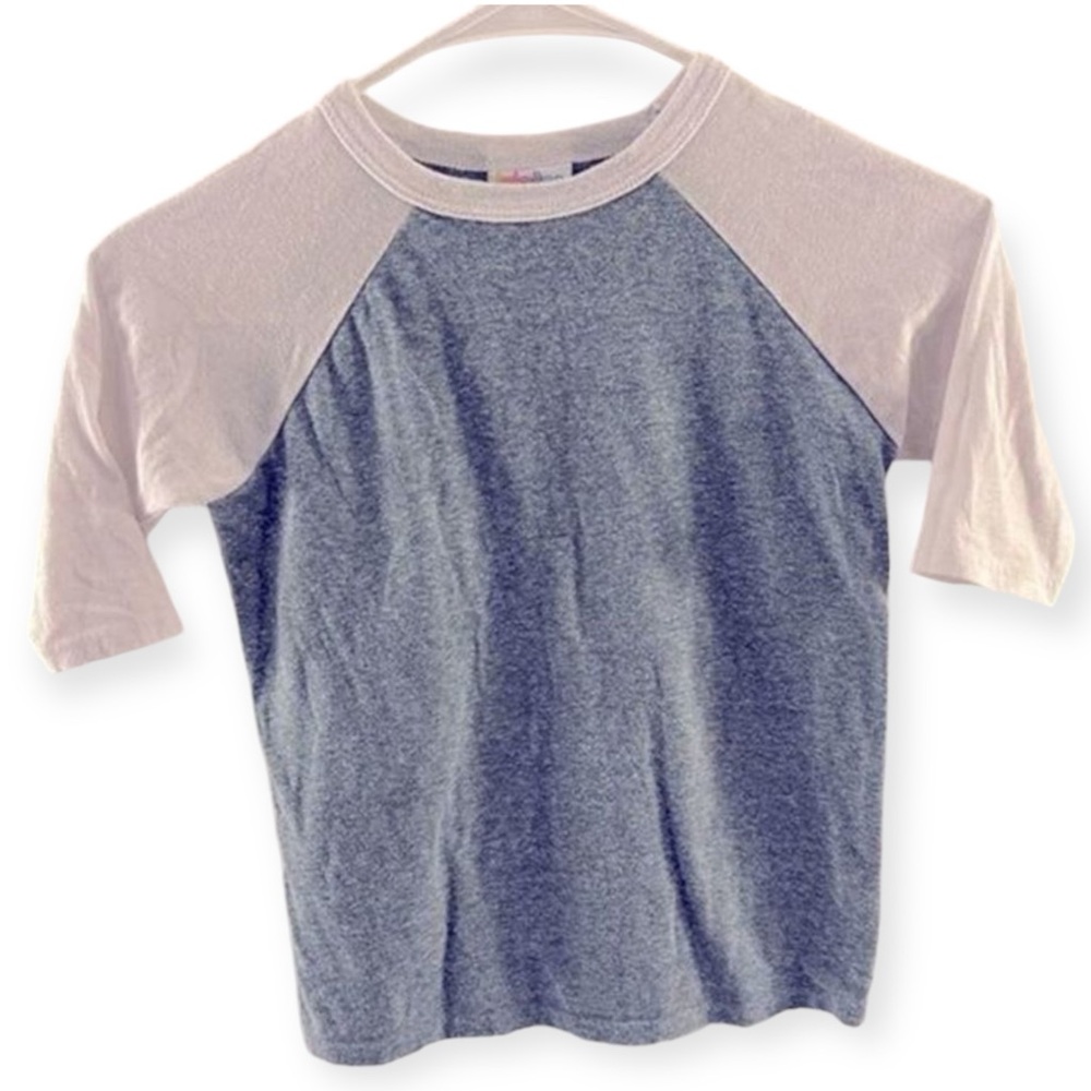 LulaRoe Girls Baseball‎ T-shirt Size 6